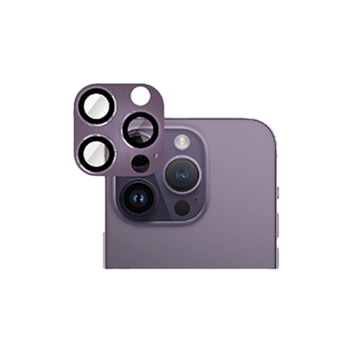 Smart Premium Camera Lens Protector for iPhone 14 Pro / 14 Pro Max - Deep Purple