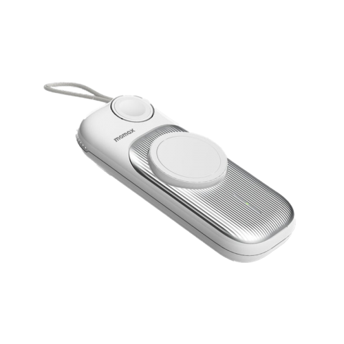 Momax Airbox Go Power Capsule With MagSafe 10000mAh Power Bank - White