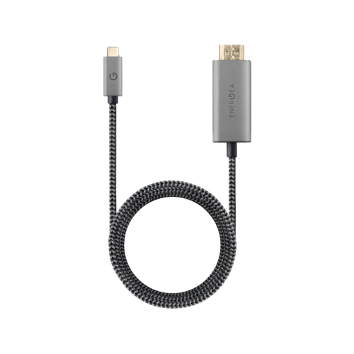 Energea Fibratough USB-C to HDMI Cable 2m - Black