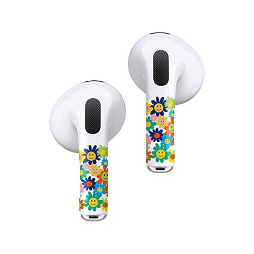 RockMax Art Skin With Applicator for Airpods 3 - Happy Face
