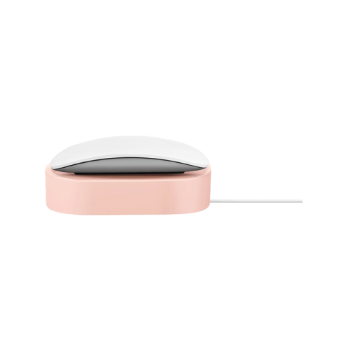 Uniq Nova Compact Magic Mouse Dock With Cable Loop - Blush Pink