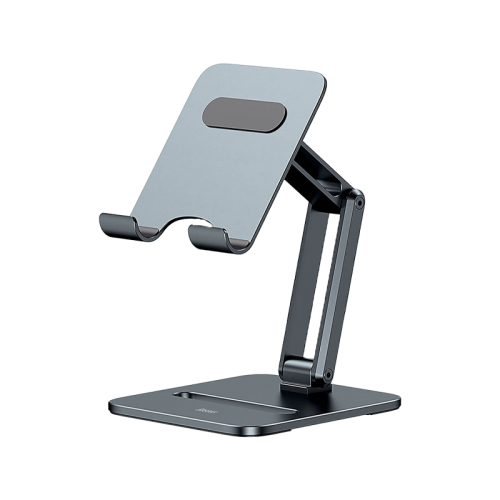 Baseus Biaxial Foldable Desktop Stand for Tablet - Grey