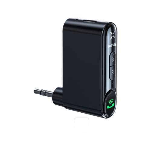 Baseus Bluetooth AUX Wireless Audio Receiver - Black