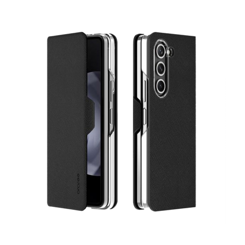 Araree Bonnet Diary Flip Case for Galaxy Z Fold 5 - Black