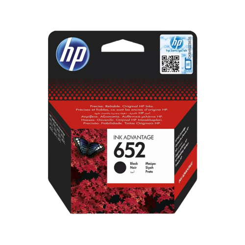 HP 652 Black Color Ink Cartridge