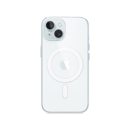 Apple Clear Case With MagSafe For iPhone 15 - Clear