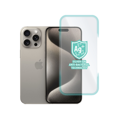 Achetez Protecteur D'écran Amorus Pour Iphone 15 Pro Max, Impression en  Soie Claire Film en Verre Trempé de Colle Complète - Noir de Chine