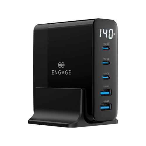 Engage 5 - Ports USB Hub - Black