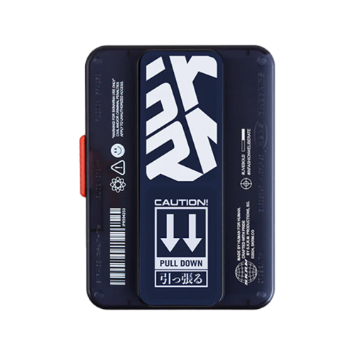 SkinArma Mirage Phaze Magnetic Card Holder With Grip Stand - Blue