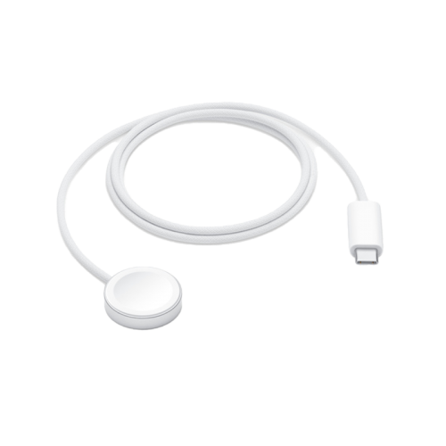 Apple Watch Magnetic Fast Charger To USB-C Cable 1M Original - White
