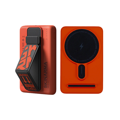 SkinArma Spunk 20W PD Wireless 5000mAh Power Bank - Orange