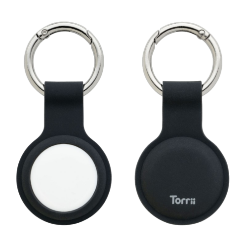 Torrii Bonjelly Silicon Key Ring for Airtag - Black