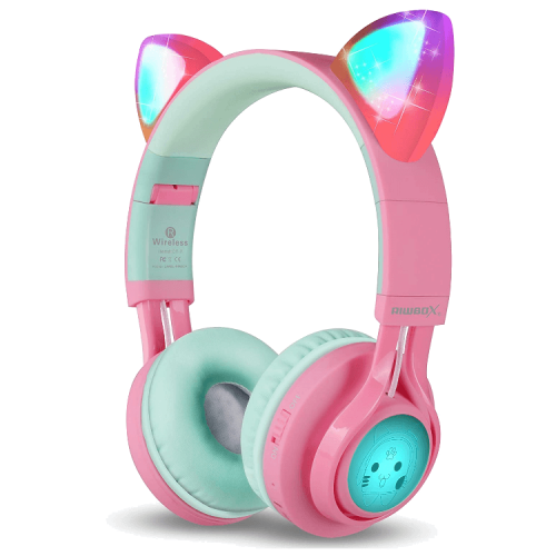 Headset pink and discount green