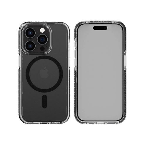Tech21 EvoCrystal With MagSafe Case for iPhone 15 Pro Max - Black Titanium