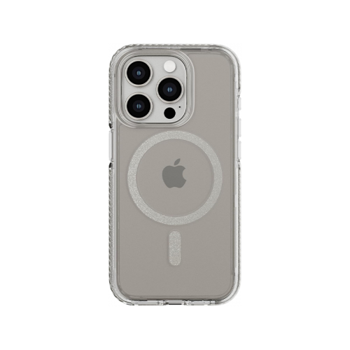 Tech21 EvoCrystal With MagSafe Case for iPhone 15 Pro - Natural Titanium