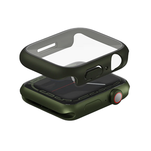 Uniq Legion Case With Screen Protection for Apple Watch 45mm - Hunter Green