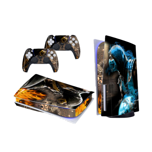 Gamer Gear PS5 Disc Console Faceplate Sticker - Mortal Kombat