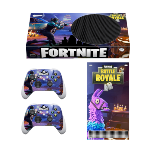 Gamer Gear Xbox Series S Console Faceplate Sticker - Fortnite
