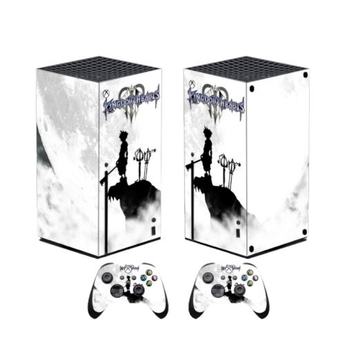 Gamer Gear Xbox Series X Console Faceplate Sticker - Kingdom Hearts