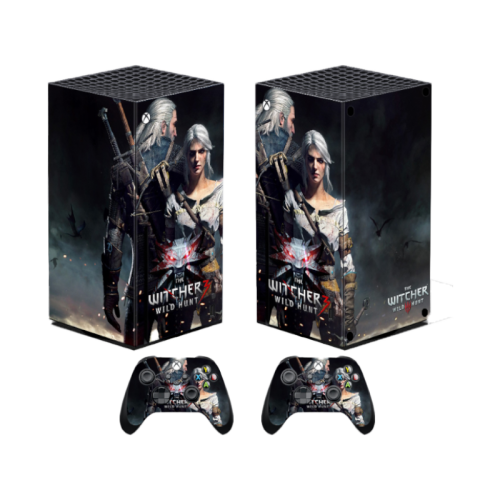 Gamer Gear Xbox Series X Console Faceplate Sticker - Witcher 3