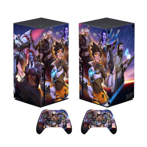 Gamer Gear Xbox Series X Console Faceplate Sticker - Overwatch