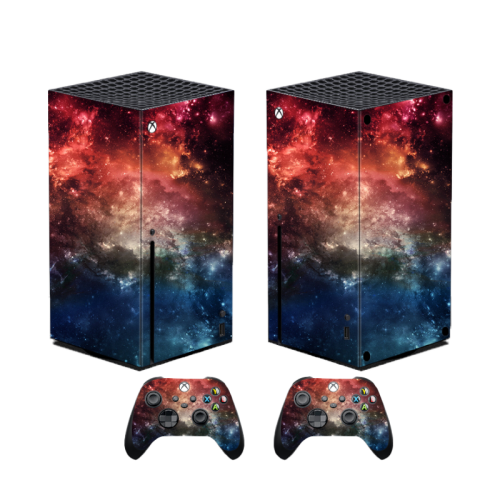 Gamer Gear Xbox Series X Console Faceplate Sticker - Galaxy
