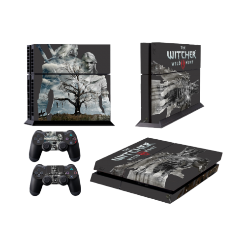 Gamer Gear PS4 Console Faceplate Sticker - Witcher 3