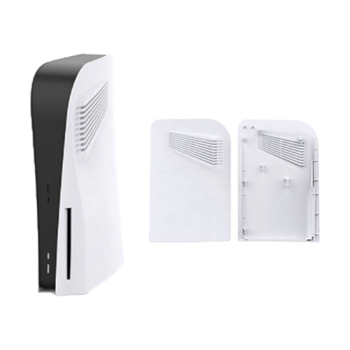 Gamer Gear PS5 Disc Console Faceplate with Fan - White