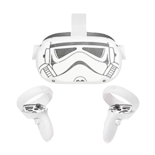 Gamer Gear Stromtrooper Sticker For Oculus Quest 2 - Black