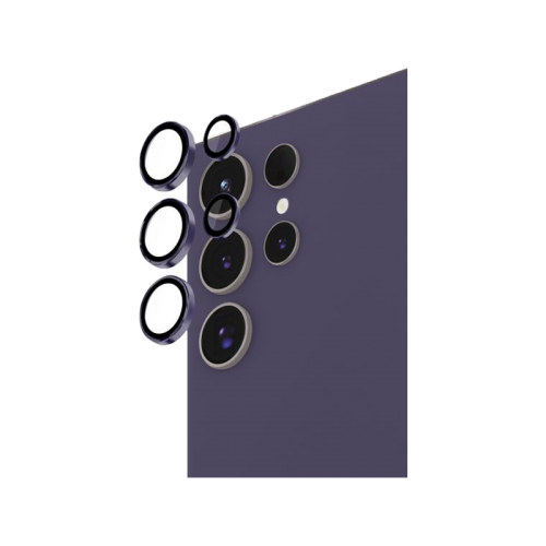 Smart Premium Camera Lens Protector for Samsung Galaxy S24 Ultra - Violet