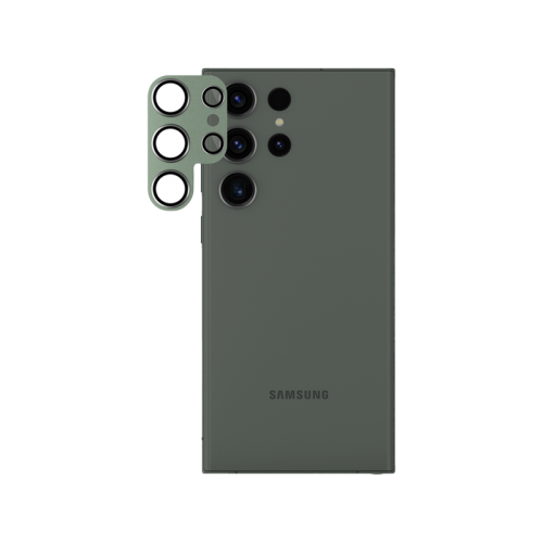 Smart Premium Camera Lens Protector for Samsung Galaxy S23 Ultra - Green