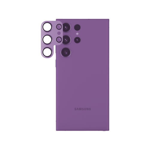 Smart Premium Camera Lens Protector for Samsung Galaxy S23 Ultra - Lavender