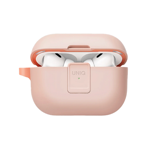 Uniq Clyde Lock Case for Airpods Pro 2 - Light Pink / Crepe Pink