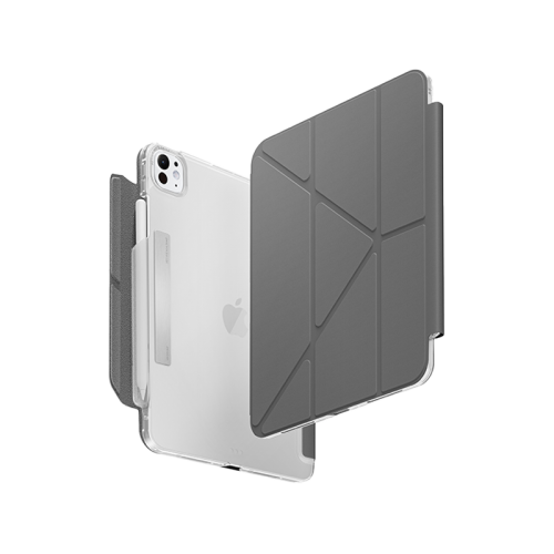 Uniq Camden Click Case for iPad Pro 13" M4 7th Gen - Rhino Grey