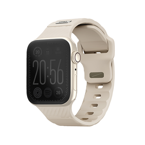 Uniq Stride FKM Strap for Apple Watch 38/40/41mm - Pale Khaki