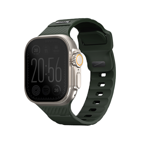Uniq Stride FKM Strap for Apple Watch 49/45/44mm - Moss Green