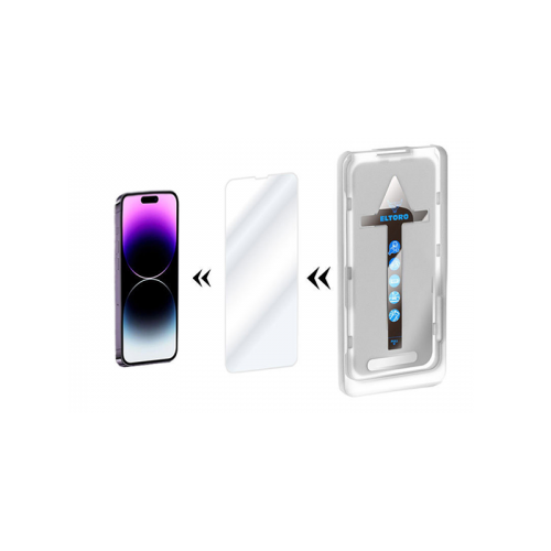 Eltoro Double Strong Clear Screen Protector for iPhone 14 Pro