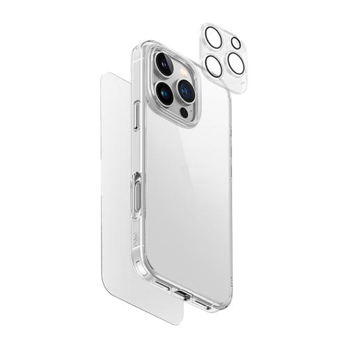 Uniq Hybrid Clearvue MagSafe 360 Essential Bundle Pack for iPhone 16 Pro