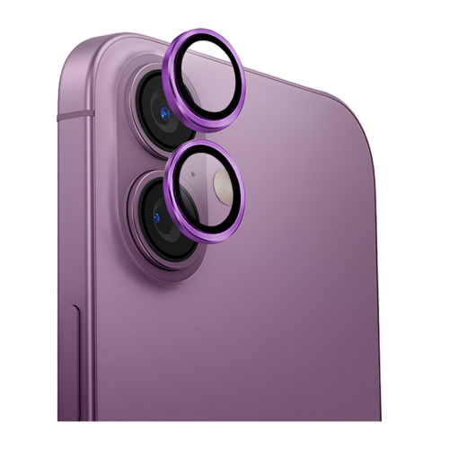 Uniq Optix Camera Lens Protector for iPhone 16 & 16 Plus – Grape Pink