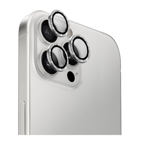 Uniq Optix Camera Lens Protector for iPhone 16 Pro & 16 Pro Max – Shimmery White