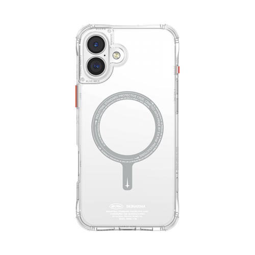 SkinArma Saido Clear MagSafe Case for iPhone 16