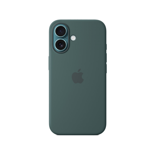 Apple Silicone Magsafe Case for iPhone 16 - Lake Green