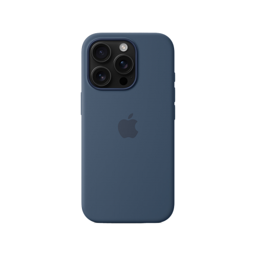 Apple Silicone MagSafe Case for iPhone 16 Pro Max - Denim