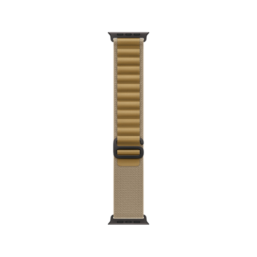 Apple Watch Alpine Loop 49mm - Tan with Black Titanium Finish - Medium