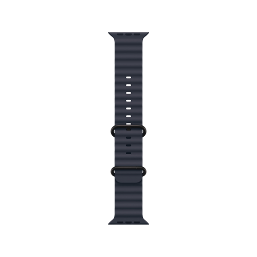 Apple watch Ocean Band 49mm - Navy with Black Titanium Finish