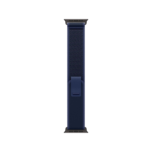 Apple Watch Trail Loop 49mm - Blue with Black Titanium Finish -M/L