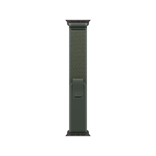Apple Watch Trail Loop 49mm - Green with Black Titanium Finish -M/L