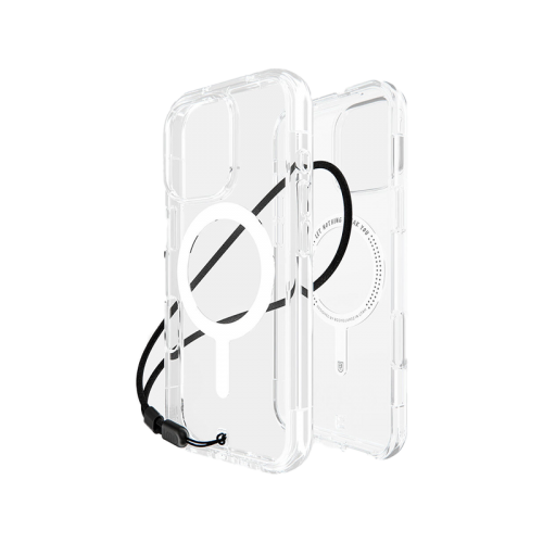 BodyGuardz Accent Magsafe Case for iPhone 16 Pro - Clear