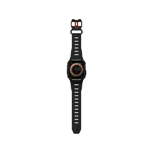 SkinArma Mecha 2-in-1 Watch Case + Watch Strap 49mm - Black