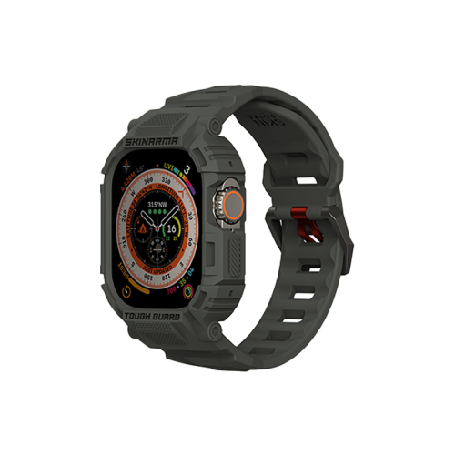 SkinArma Mecha 2-in-1 Watch Case + Watch Strap 49mm - Green